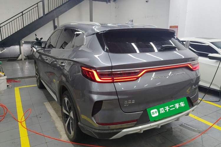 Used BYD Song PLUS New Energy 2021 EV Deluxe Model Rear Left 45 Deg