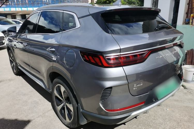 Used BYD Song PLUS New Energy 2021 EV Executive Model Rear Left 45 Deg