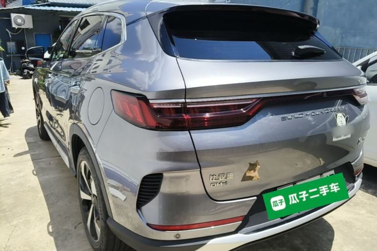 Used BYD Song PLUS New Energy 2021 DM-i 110KM Flagship PLUS 5G Edition Rear Left 45 Deg
