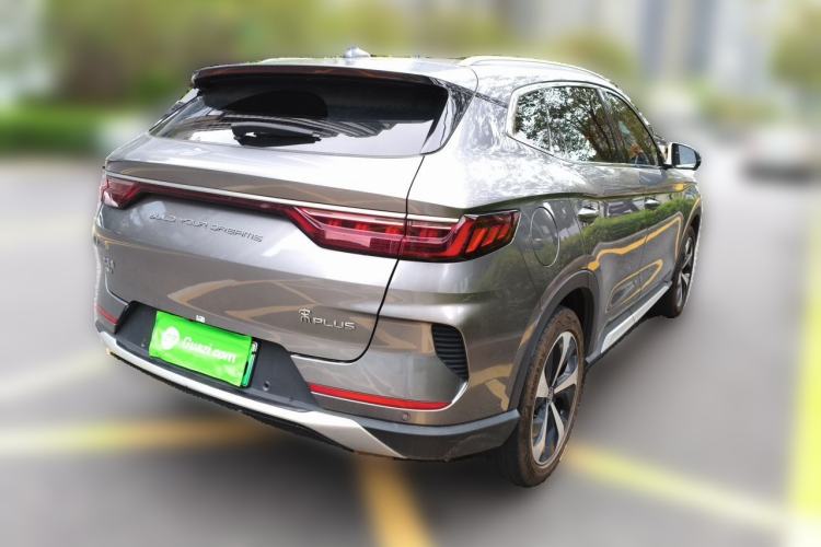Used BYD Song PLUS New Energy 2021 DM-i 110KM Flagship PLUS 5G Edition Rear Right 45 Deg