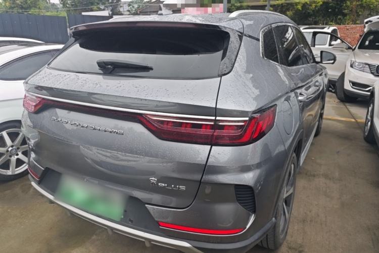 Used BYD Song PLUS New Energy 2021 EV Deluxe Model Rear Right 45 Deg