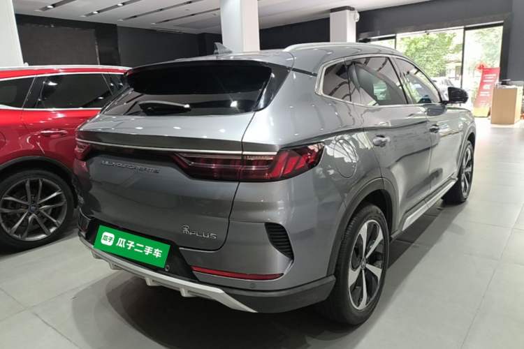 Used BYD Song PLUS New Energy 2021 EV Deluxe Model Rear Right 45 Deg