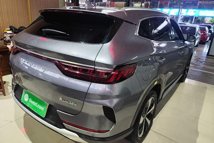 Used BYD Song PLUS New Energy 2021 DM-i 110KM Flagship Model Rear Right 45 Deg