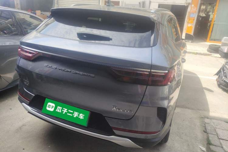 Used BYD Song PLUS New Energy 2021 DM-i 100KM Four-Wheel Drive Flagship PLUS Rear Right 45 Deg