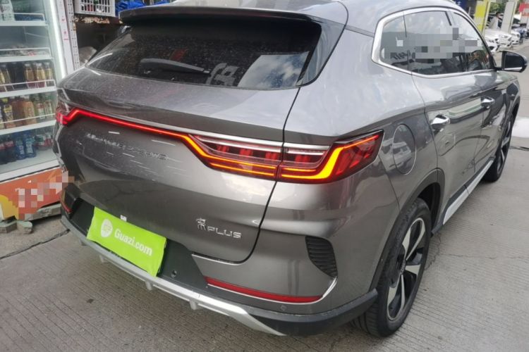 Used BYD Song PLUS New Energy 2021 EV Deluxe Model Rear Right 45 Deg