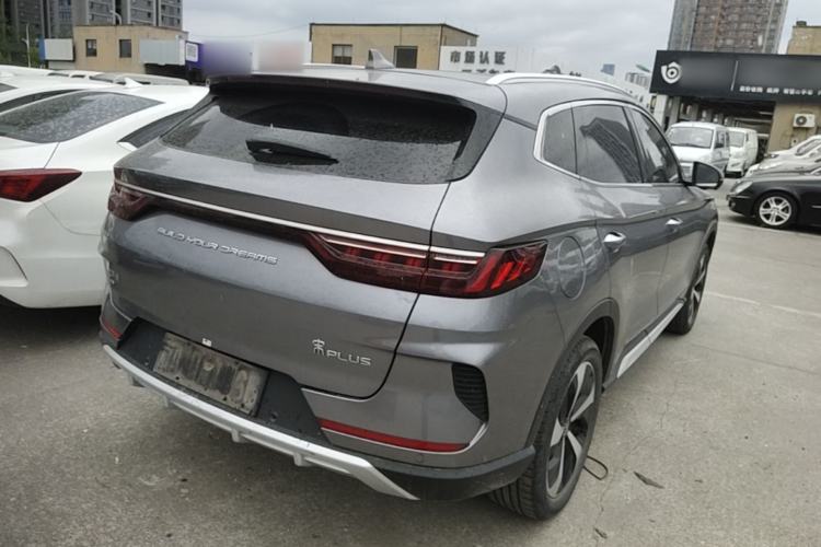 Used BYD Song PLUS New Energy 2021 EV Deluxe Model Rear Right 45 Deg