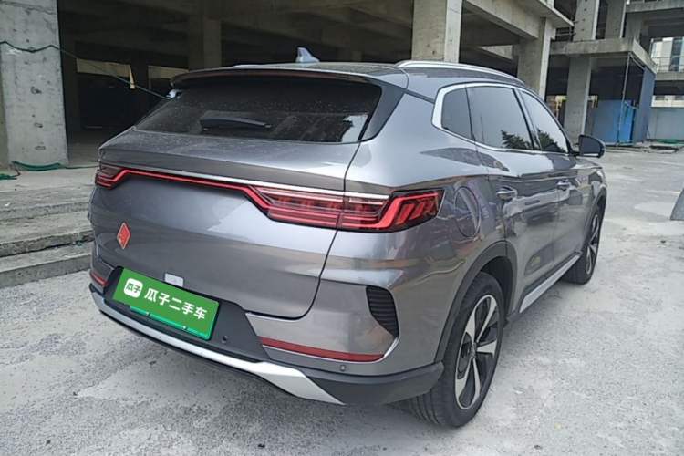 Used BYD Song PLUS New Energy 2021 DM-i 110KM Flagship Model Rear Right 45 Deg