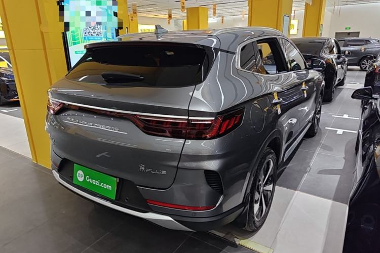 Used BYD Song PLUS New Energy 2021 DM-i 51KM Prestige Model Rear Right 45 Deg