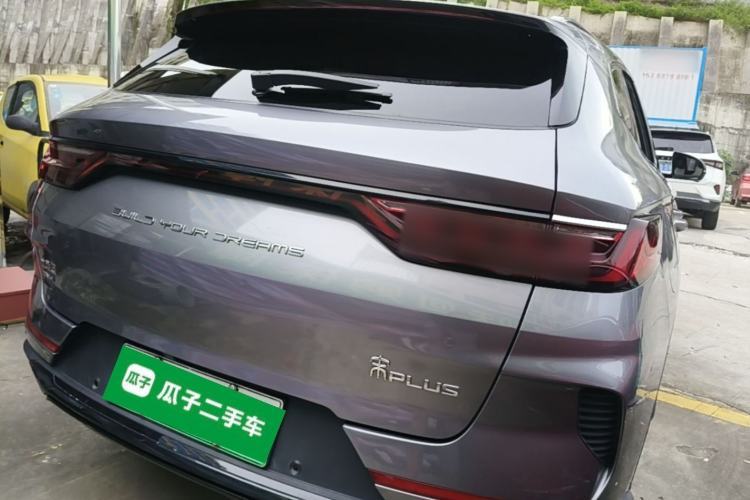 Used BYD Song PLUS New Energy 2021 DM-i 110KM Flagship PLUS 5G Edition Rear Right 45 Deg