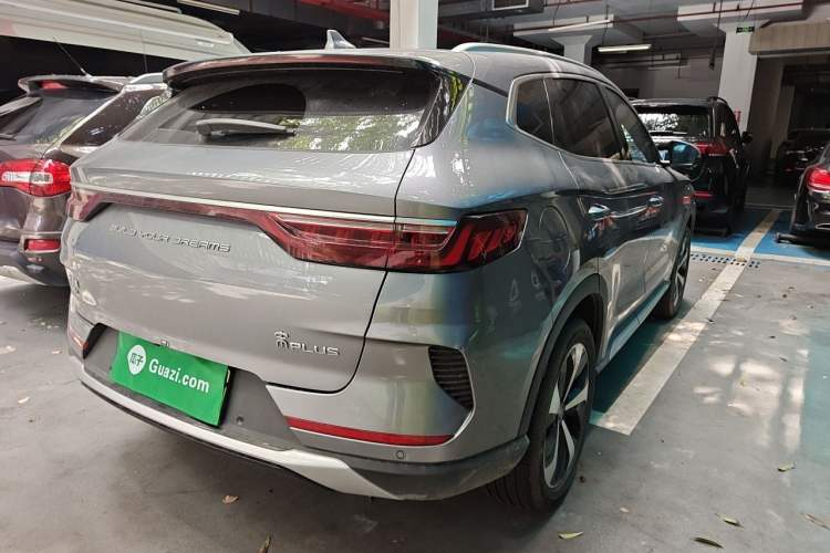 Used BYD Song PLUS New Energy 2021 DM-i 51KM Prestige Model Rear Right 45 Deg