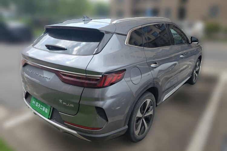 Used BYD Song PLUS New Energy 2021 EV Deluxe Model Rear Right 45 Deg