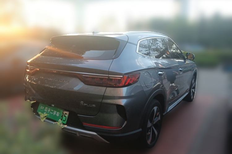 Used BYD Song PLUS New Energy 2021 EV Deluxe Model Rear Right 45 Deg