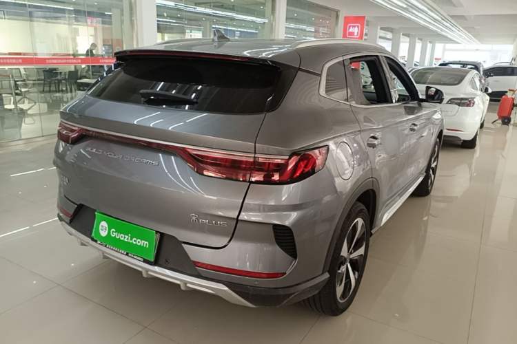 Used BYD Song PLUS New Energy 2021 EV Deluxe Model Rear Right 45 Deg