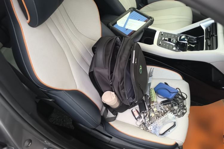 Used BYD Song PLUS New Energy 2021 DM-i 51KM Prestige Model Right Front Seat