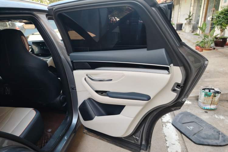 Used BYD Song PLUS New Energy 2021 DM-i 110KM Flagship Model Right Rear Door Interior