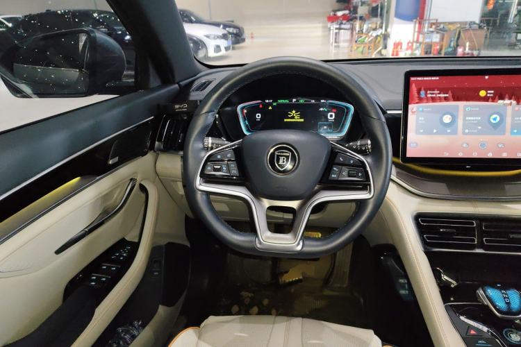 Used BYD Song PLUS New Energy 2021 DM-i 110KM Flagship PLUS 5G Edition Steering Wheel