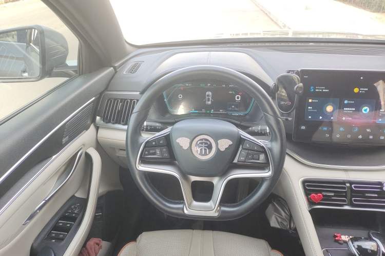 Used BYD Song PLUS New Energy 2021 DM-i 51KM Prestige Model Steering Wheel