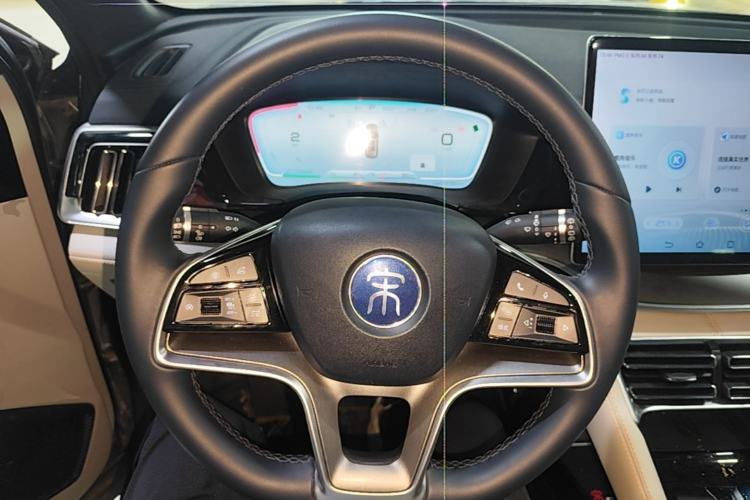 Used BYD Song PLUS New Energy 2021 DM-i 110KM Flagship PLUS 5G Edition Steering Wheel