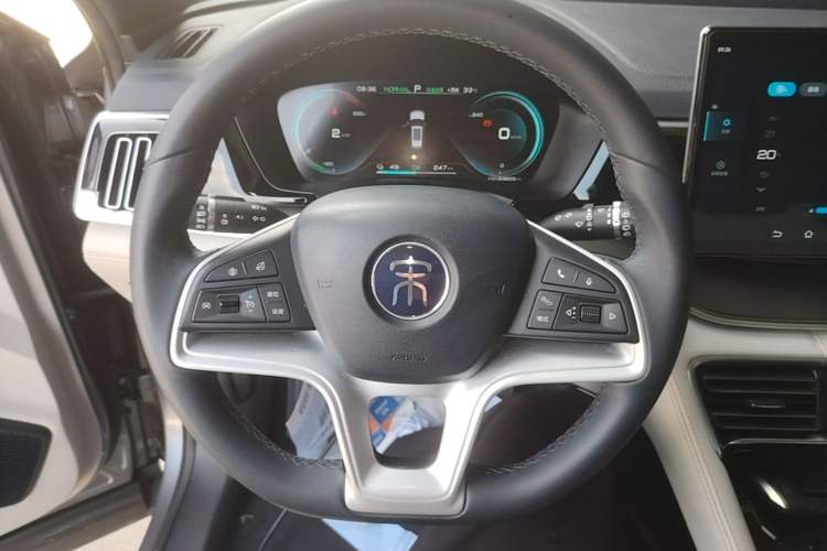 Used BYD Song PLUS New Energy 2021 EV Deluxe Model Steering Wheel