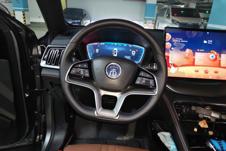 Used BYD Song PLUS New Energy 2021 DM-i 100KM Four-Wheel Drive Flagship PLUS Steering Wheel