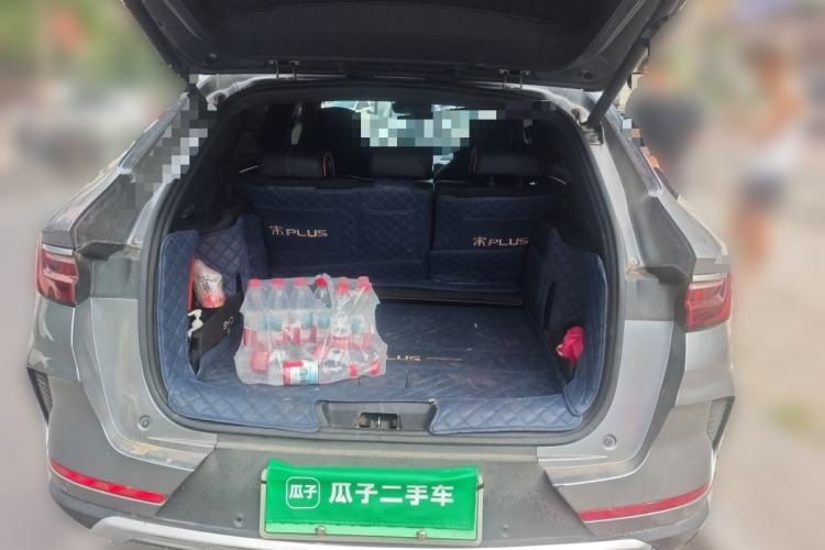 Used BYD Song PLUS New Energy 2021 EV Flagship Model Trunk