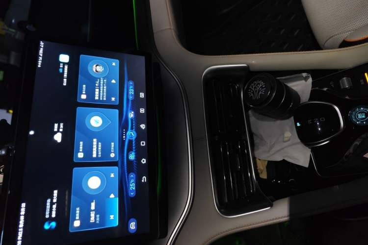 Used BYD Song PLUS New Energy 2021 DM-i 110KM Flagship PLUS Audio And AC Panel