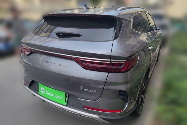 Used BYD Song PLUS New Energy 2021 EV Deluxe Model Rear Right 45 Deg
