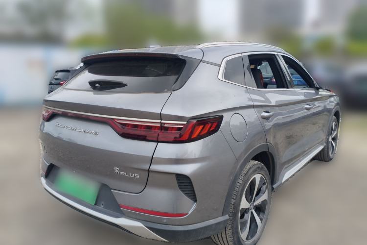 Used BYD Song PLUS New Energy 2021 DM-i 100KM Four-Wheel Drive Flagship PLUS Rear Right 45 Deg