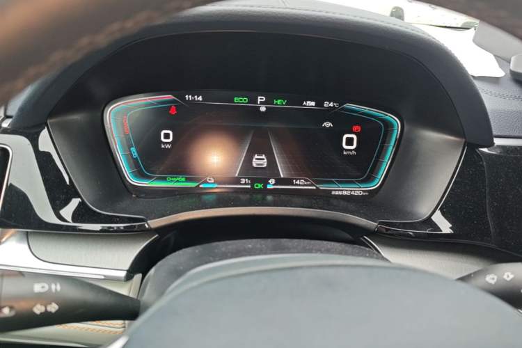 Used BYD Song PLUS New Energy 2021 DM-i 51KM Prestige Model Instrument Cluster
