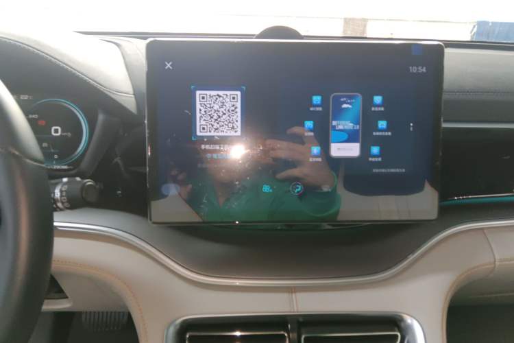 Used BYD Song PLUS New Energy 2021 DM-i 110KM Flagship PLUS Audio And AC Panel