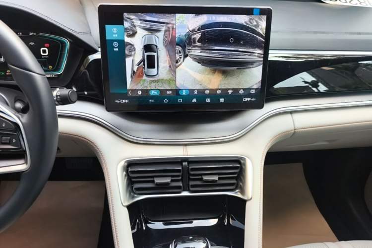 Used BYD Song PLUS New Energy 2021 DM-i 110KM Flagship PLUS Audio And AC Panel