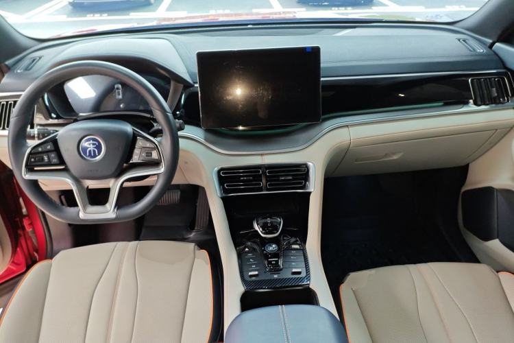 Used BYD Song PLUS New Energy 2021 DM-i 51KM Prestige Model Center Console