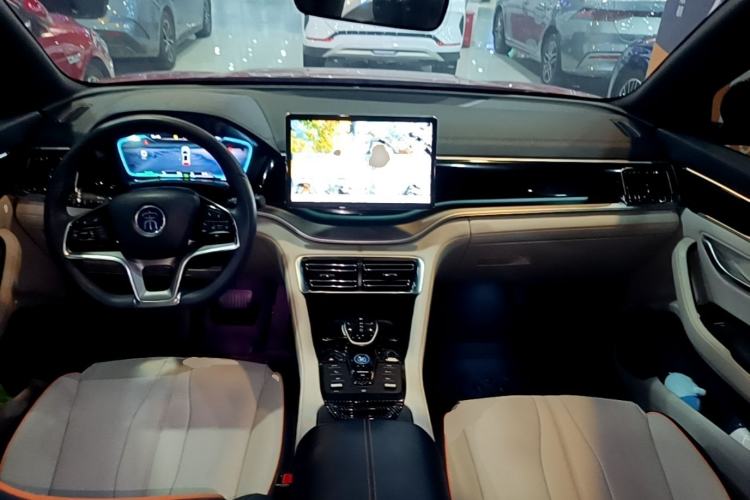 Used BYD Song PLUS New Energy 2021 DM-i 51KM Prestige Model Center Console
