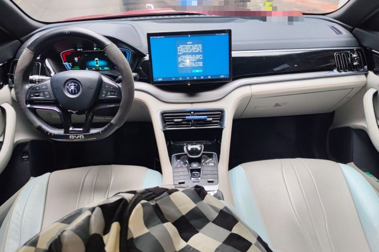 Used BYD Song PLUS New Energy 2021 DM-i 110KM Flagship Model Center Console