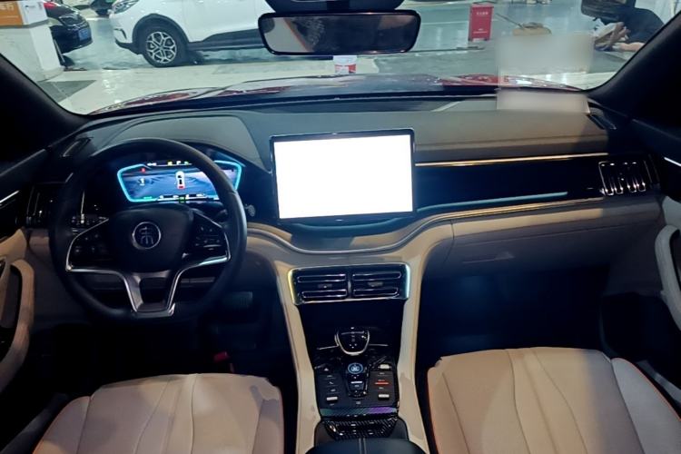 Used BYD Song PLUS New Energy 2021 DM-i 51KM Prestige Model Center Console