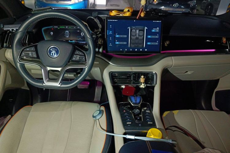 Used BYD Song PLUS New Energy 2021 DM-i 110KM Flagship PLUS Center Console