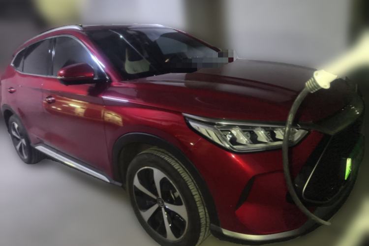 Used BYD Song PLUS New Energy 2021 DM-i 110KM Flagship PLUS Front Right 45 Deg