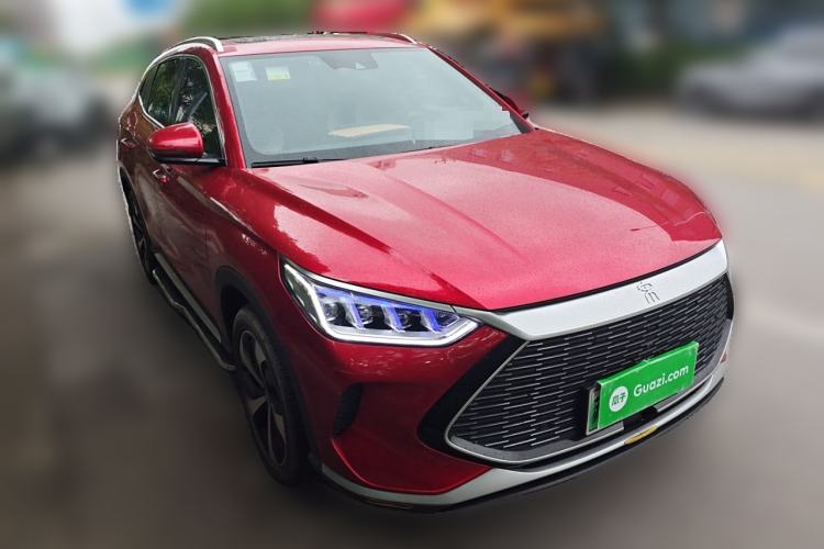 Used BYD Song PLUS New Energy 2021 DM-i 110KM Flagship PLUS Front Right 45 Deg