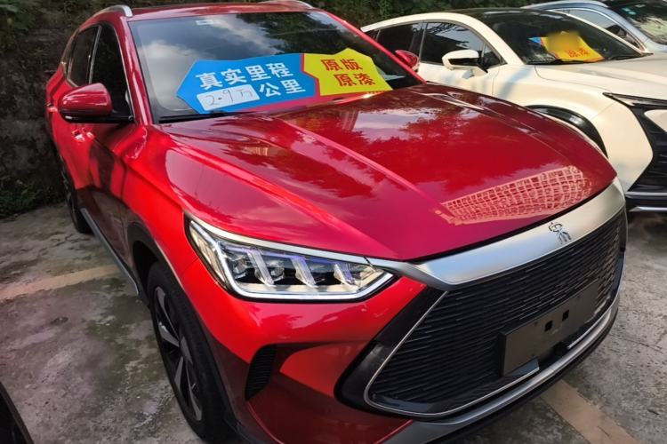 Used BYD Song PLUS New Energy 2021 DM-i 110KM Flagship PLUS Front Right 45 Deg