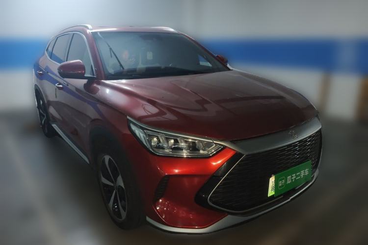 Used BYD Song PLUS New Energy 2021 DM-i 110KM Flagship PLUS Front Right 45 Deg