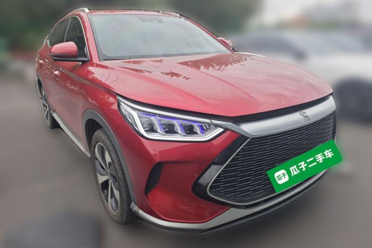Used BYD Song PLUS New Energy 2021 DM-i 110KM Flagship Model Front Right 45 Deg