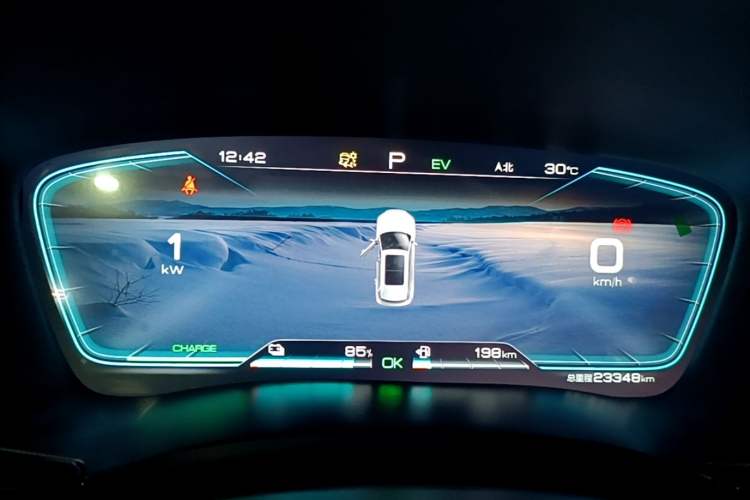 Used BYD Song PLUS New Energy 2021 DM-i 51KM Prestige Model Instrument Cluster
