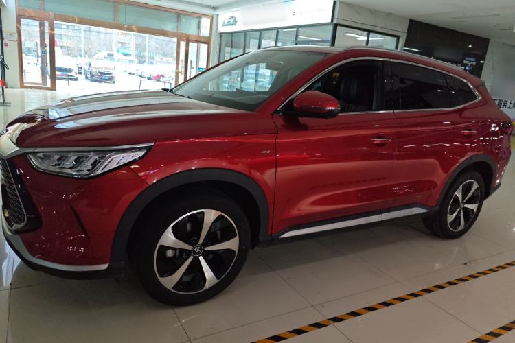 Used BYD Song PLUS New Energy 2021 DM-i 100KM Four-Wheel Drive Flagship PLUS Left Side