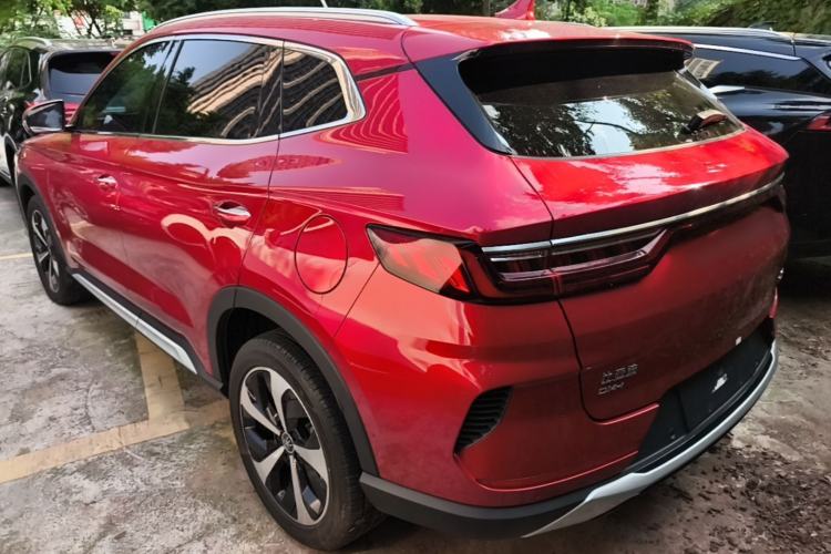 Used BYD Song PLUS New Energy 2021 DM-i 110KM Flagship PLUS Rear Left 45 Deg