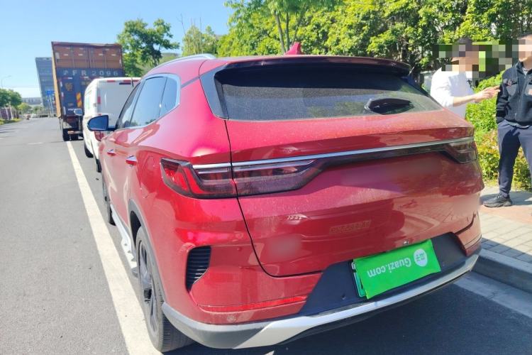 Used BYD Song PLUS New Energy 2021 DM-i 110KM Flagship PLUS Rear Left 45 Deg