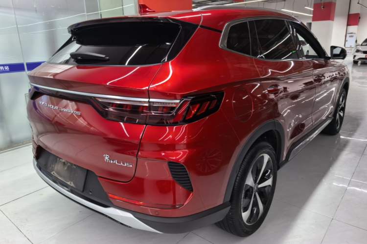 Used BYD Song PLUS New Energy 2021 DM-i 110KM Flagship PLUS Rear Right 45 Deg