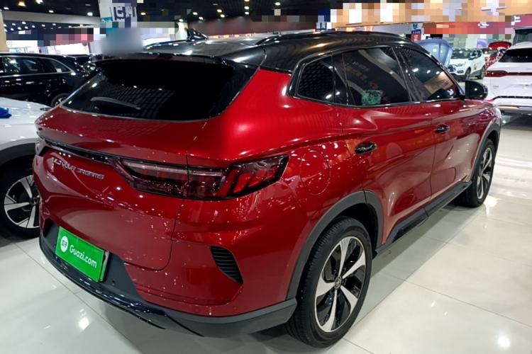 Used BYD Song PLUS New Energy 2021 DM-i 51KM Prestige Model Rear Right 45 Deg