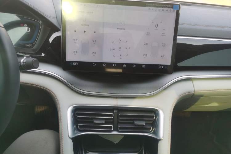 Used BYD Song PLUS New Energy 2021 DM-i 110KM Flagship PLUS Audio And AC Panel