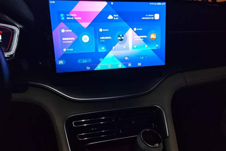 Used BYD Song PLUS New Energy 2021 EV Deluxe Model Audio And AC Panel
