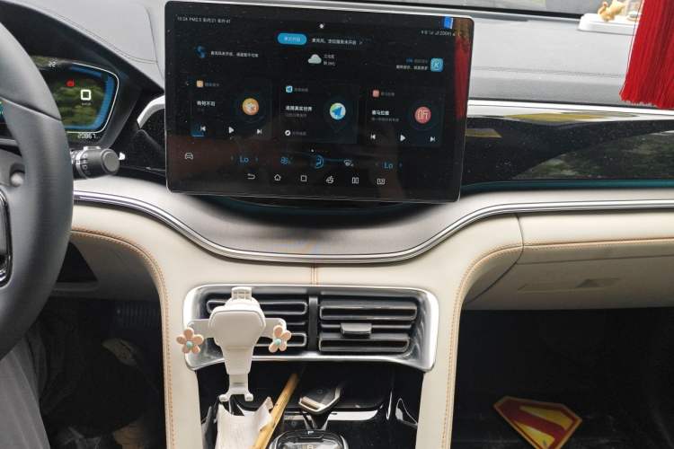 Used BYD Song PLUS New Energy 2021 DM-i 110KM Flagship Model Audio And AC Panel